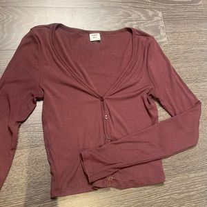 Aritzia Sunday Best Cropped Cardigan